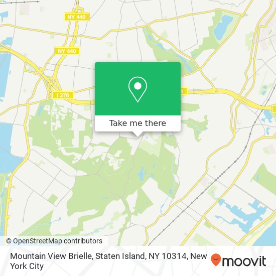 Mountain View Brielle, Staten Island, NY 10314 map