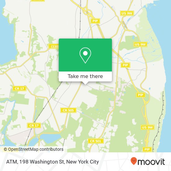 ATM, 198 Washington St map