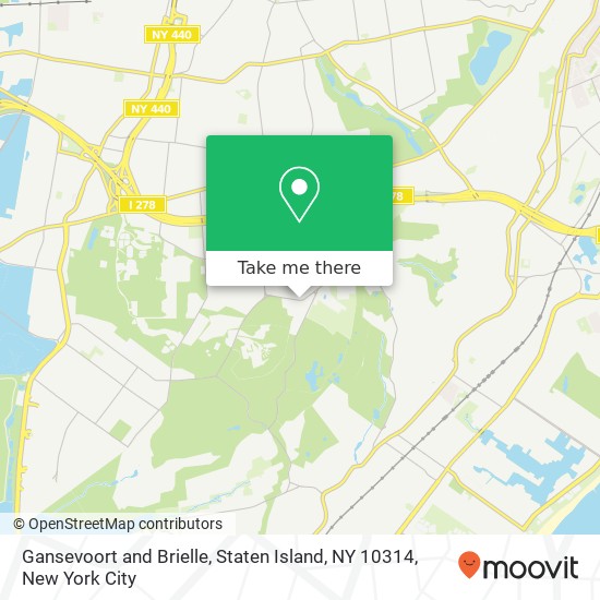 Gansevoort and Brielle, Staten Island, NY 10314 map