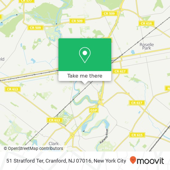 51 Stratford Ter, Cranford, NJ 07016 map