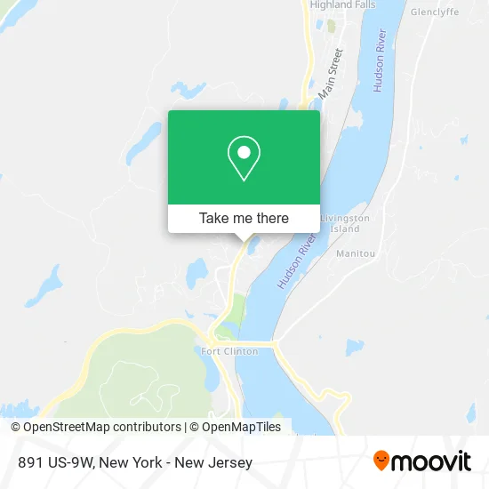 891 US-9W map