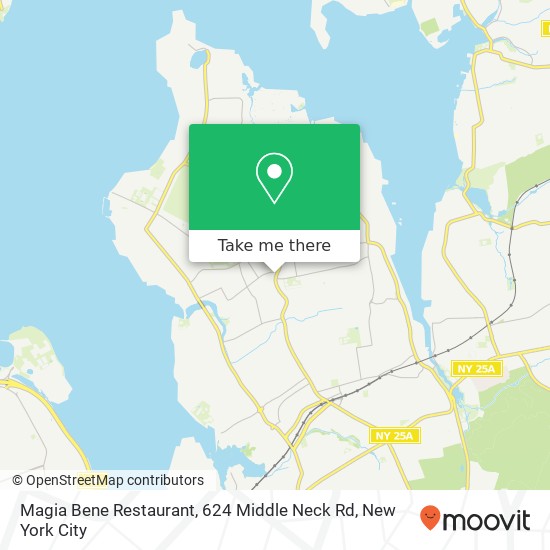 Magia Bene Restaurant, 624 Middle Neck Rd map