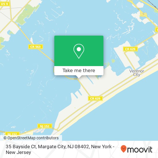 35 Bayside Ct, Margate City, NJ 08402 map