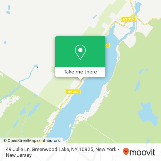 49 Julie Ln, Greenwood Lake, NY 10925 map