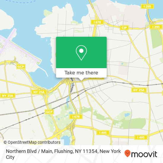 Northern Blvd / Main, Flushing, NY 11354 map