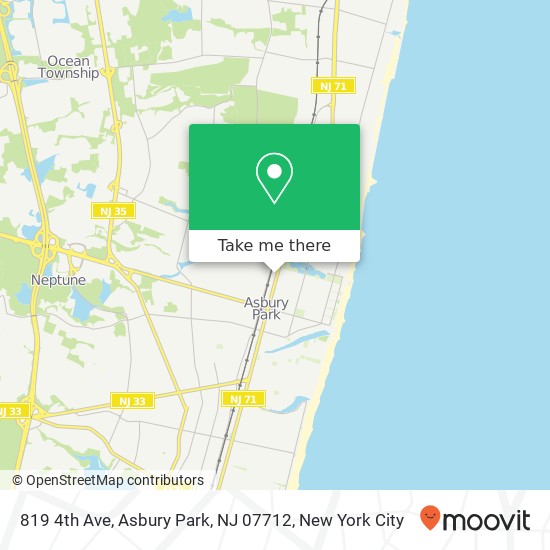 819 4th Ave, Asbury Park, NJ 07712 map