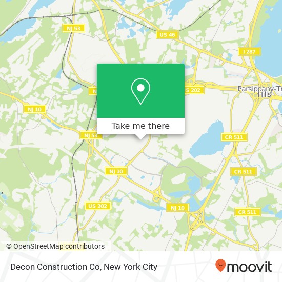 Decon Construction Co map