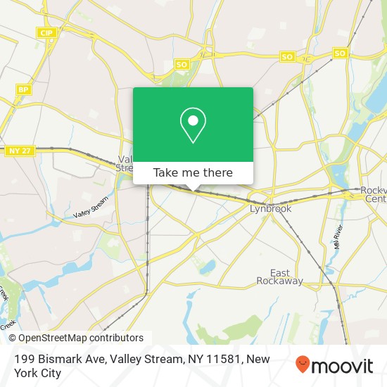 199 Bismark Ave, Valley Stream, NY 11581 map