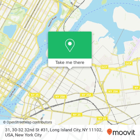Mapa de 31, 30-32 32nd St #31, Long Island City, NY 11102, USA