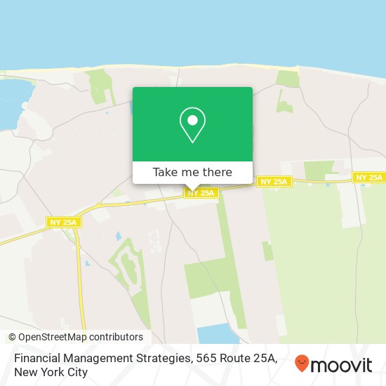 Financial Management Strategies, 565 Route 25A map