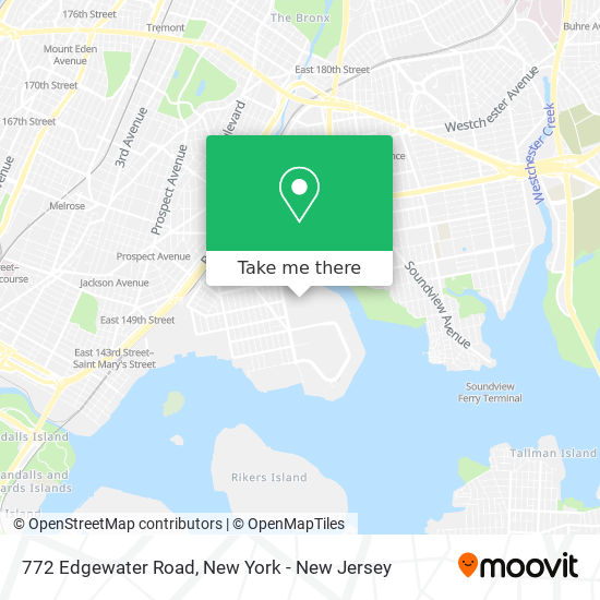 Mapa de 772 Edgewater Road