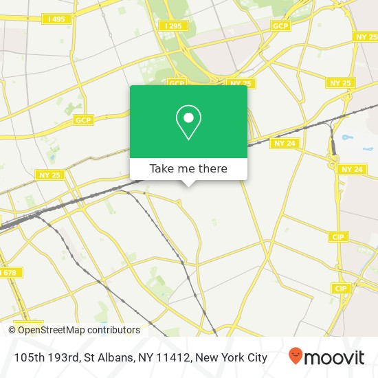105th 193rd, St Albans, NY 11412 map