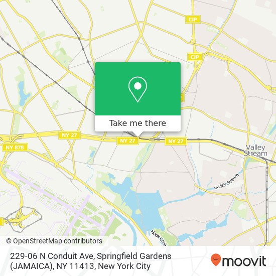 229-06 N Conduit Ave, Springfield Gardens (JAMAICA), NY 11413 map