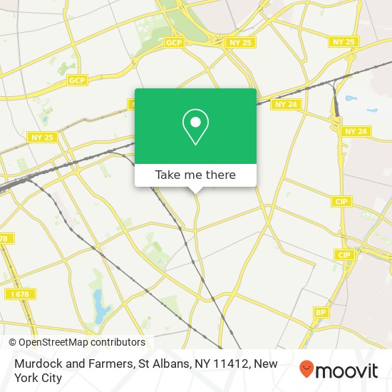 Mapa de Murdock and Farmers, St Albans, NY 11412