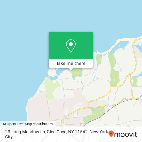 23 Long Meadow Ln, Glen Cove, NY 11542 map
