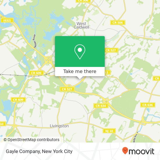 Mapa de Gayle Company