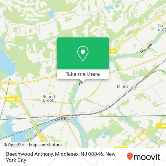 Beechwood Anthony, Middlesex, NJ 08846 map