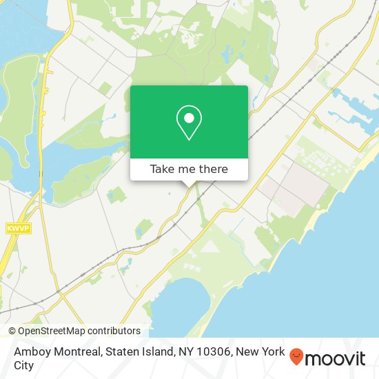 Amboy Montreal, Staten Island, NY 10306 map