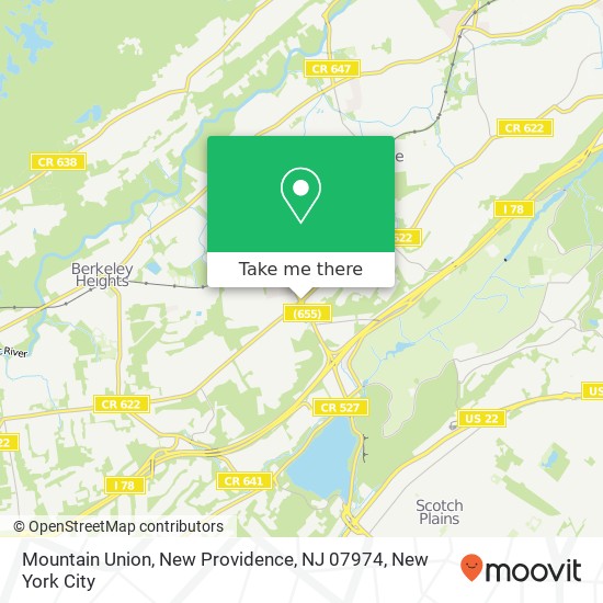 Mountain Union, New Providence, NJ 07974 map