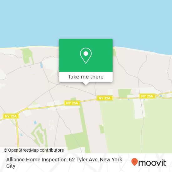 Mapa de Alliance Home Inspection, 62 Tyler Ave