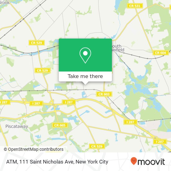 ATM, 111 Saint Nicholas Ave map