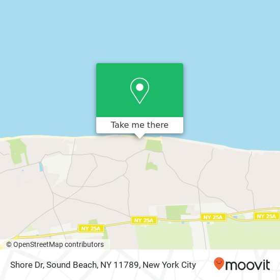 Shore Dr, Sound Beach, NY 11789 map