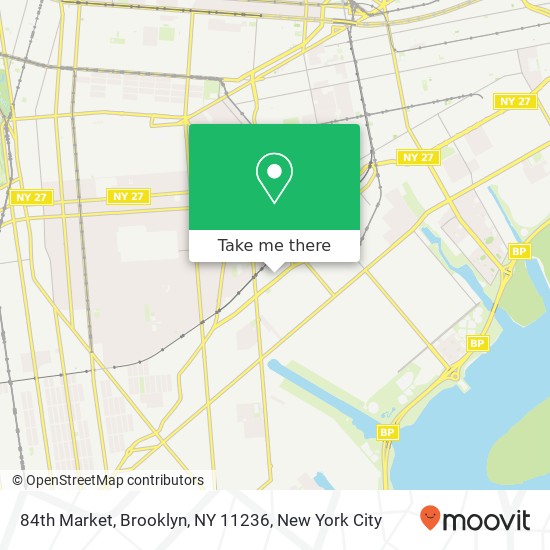84th Market, Brooklyn, NY 11236 map
