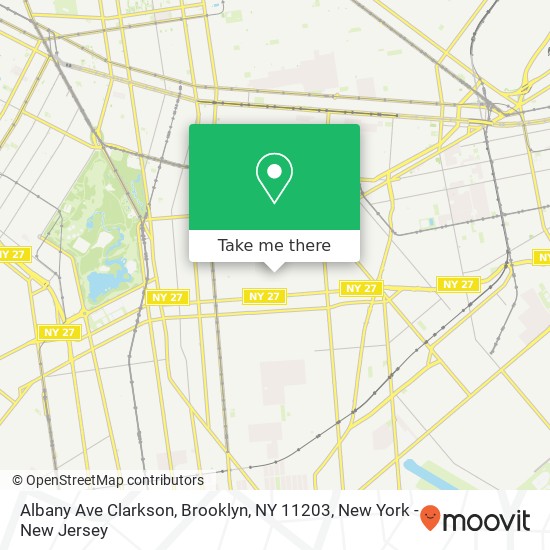 Albany Ave Clarkson, Brooklyn, NY 11203 map