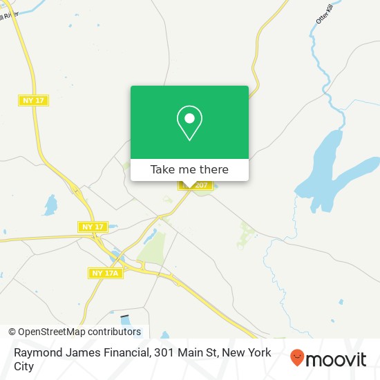 Mapa de Raymond James Financial, 301 Main St