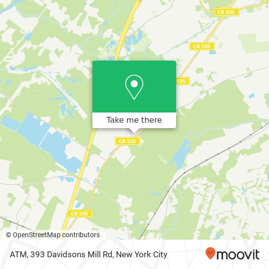 Mapa de ATM, 393 Davidsons Mill Rd