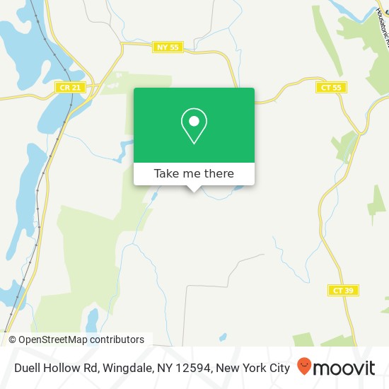 Duell Hollow Rd, Wingdale, NY 12594 map