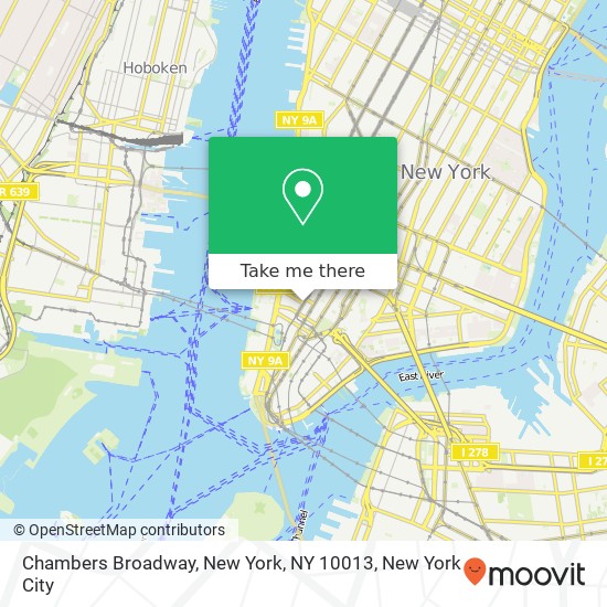 Chambers Broadway, New York, NY 10013 map