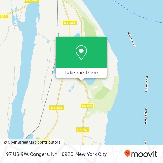 97 US-9W, Congers, NY 10920 map