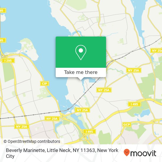 Mapa de Beverly Marinette, Little Neck, NY 11363