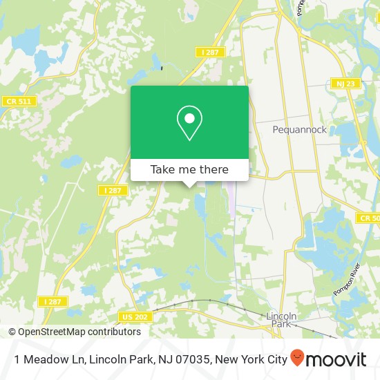 1 Meadow Ln, Lincoln Park, NJ 07035 map
