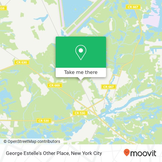 Mapa de George Estelle's Other Place, 324 Trenton Rd
