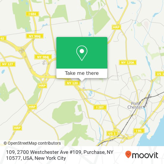 109, 2700 Westchester Ave #109, Purchase, NY 10577, USA map