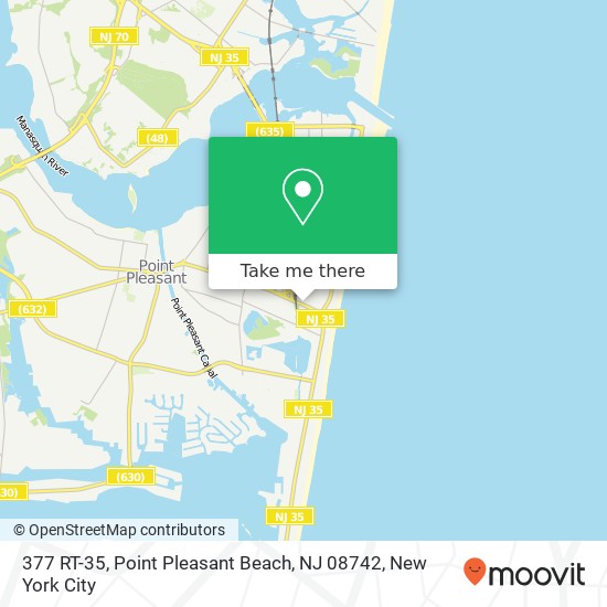 377 RT-35, Point Pleasant Beach, NJ 08742 map