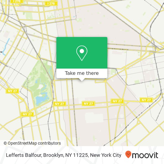 Lefferts Balfour, Brooklyn, NY 11225 map