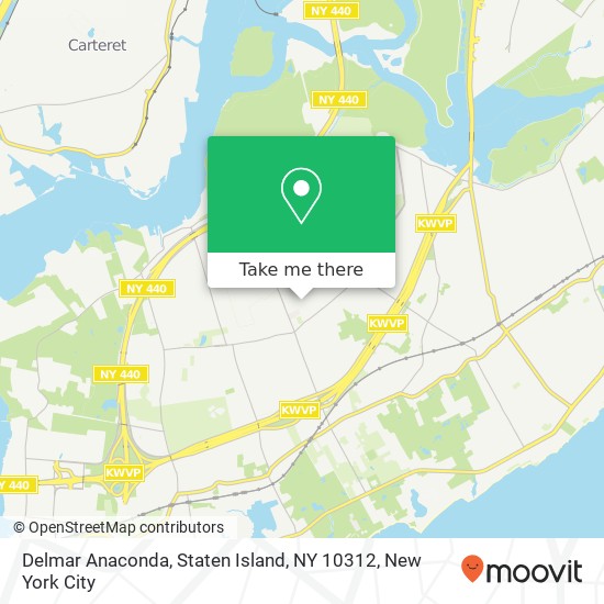 Delmar Anaconda, Staten Island, NY 10312 map