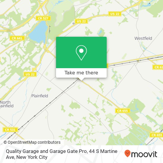 Quality Garage and Garage Gate Pro, 44 S Martine Ave map