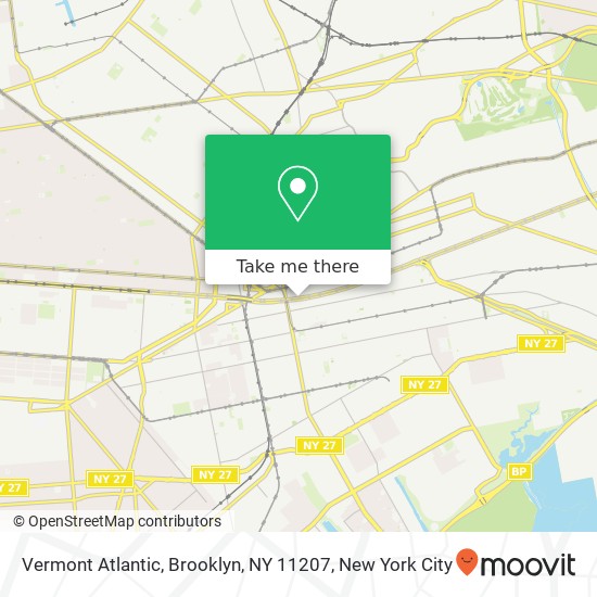 Vermont Atlantic, Brooklyn, NY 11207 map