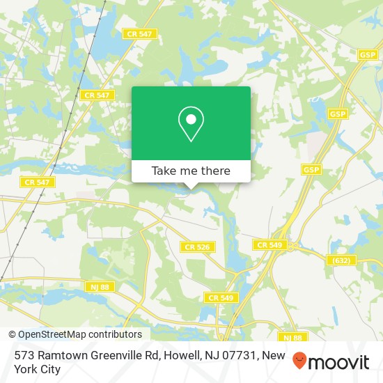 573 Ramtown Greenville Rd, Howell, NJ 07731 map