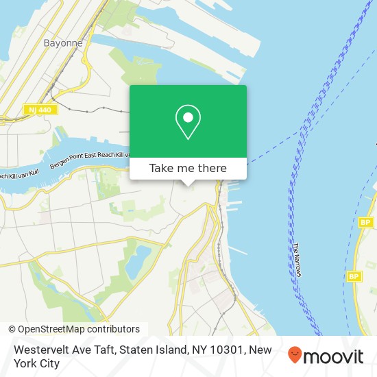 Westervelt Ave Taft, Staten Island, NY 10301 map