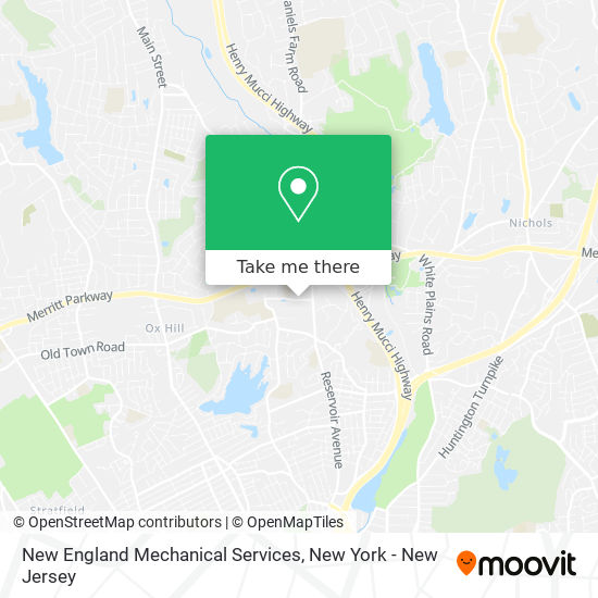 New England Mechanical Services map