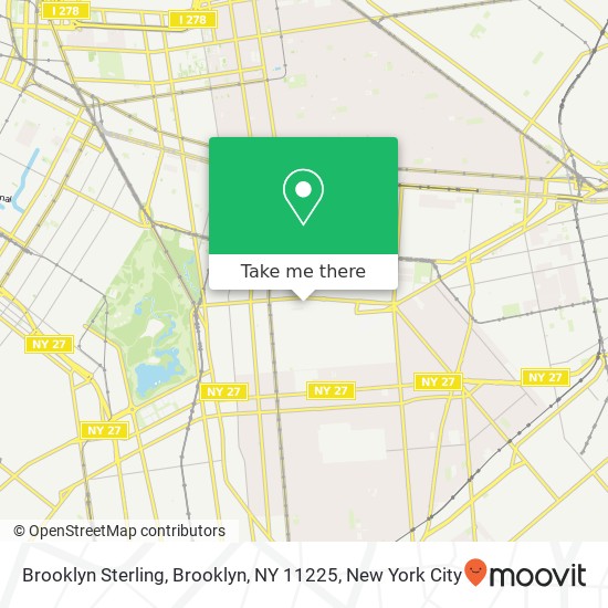 Brooklyn Sterling, Brooklyn, NY 11225 map