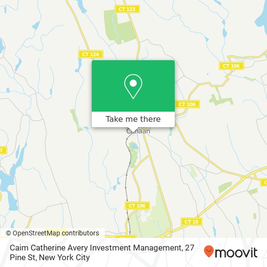 Caim Catherine Avery Investment Management, 27 Pine St map