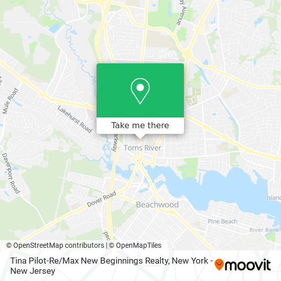 Mapa de Tina Pilot-Re / Max New Beginnings Realty