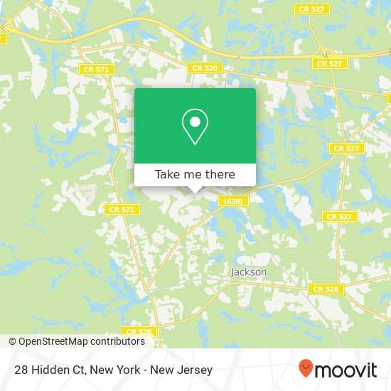 28 Hidden Ct, Jackson, NJ 08527 map