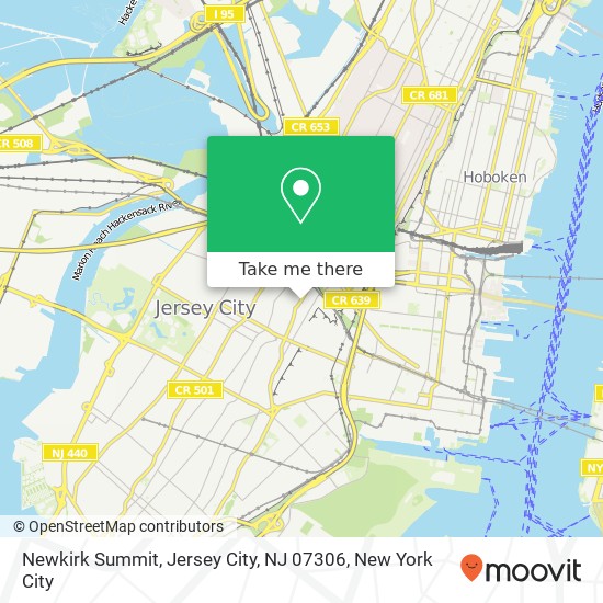 Newkirk Summit, Jersey City, NJ 07306 map